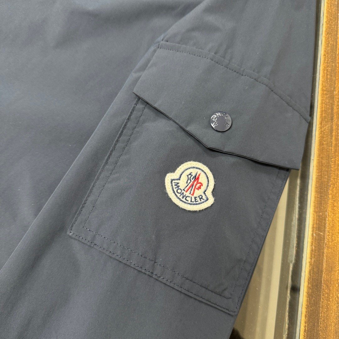 Moncler Sassiere Windbreaker Navy Blue